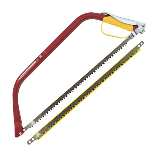 Heavy Duty 21 Hard Point Bow Saw - Hand Tool DIY Wood Trees Garden Cutting Blade Inch Multi Purpose | Razorsharp Quality Precise Cutting Gardening