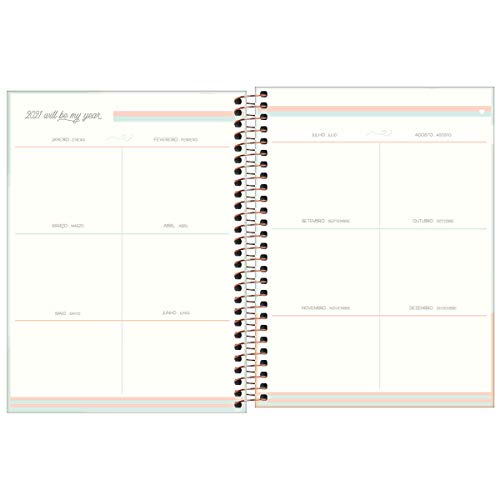 Planner Espiral Colegial M7 Soho Tilibra