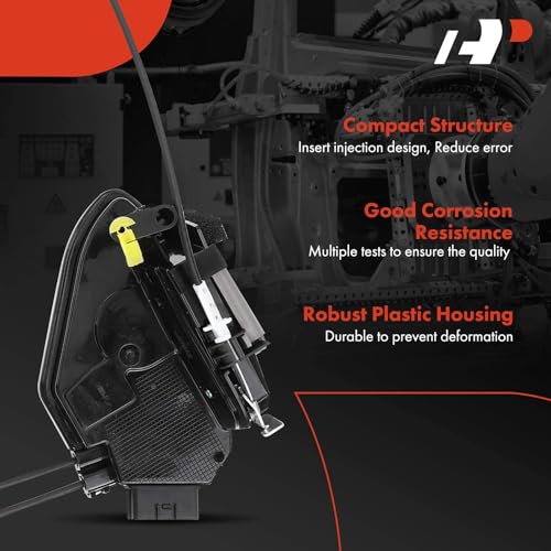 Image of A-Premium Front Left Driver Side Door Lock Actuator Compatible with Nissan | for Nissan Leaf 2013-2019 Hatchback