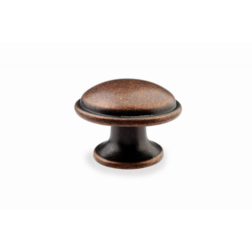 antique copper 1-2-5-diameter cabinet knobs product photo