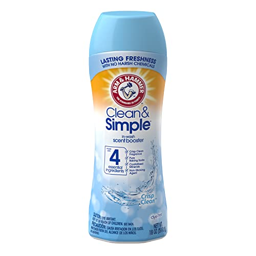 ARM & HAMMER IN - WASH FRESHNESS BOOSTER Clean & Simple Crisp Clean 18OZ