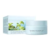 Hinapan Crema Facial de Hinojo Marino, Cuidado Intenso Anti-Edad, Nutre en Profundidad, Combate la Sequedad y Firmeza la Piel, Textura Rica que Proporciona Elasticidad y Suavidad Inmediata