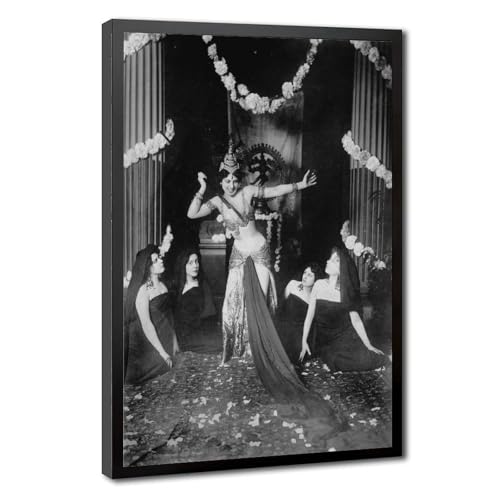 Impression sur toile Mata Hari décoration murale salon et bureau chic