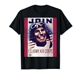 U.S. Army Air Corps Distressed T Shirt Vintage Recruiting