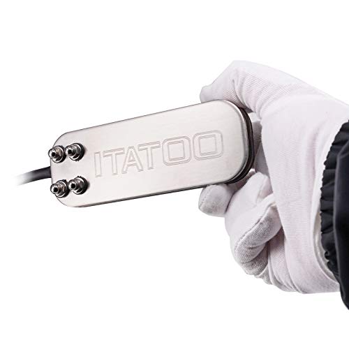 Itatoo Tattoo Foot Pedal For Tattoo Power Supply Tattoo Machine Stainless Steel Heavy Duty Tattoo Foot Switch Pedal 5.9 Ft Pedal Power Cord N1007-31 #TOP5