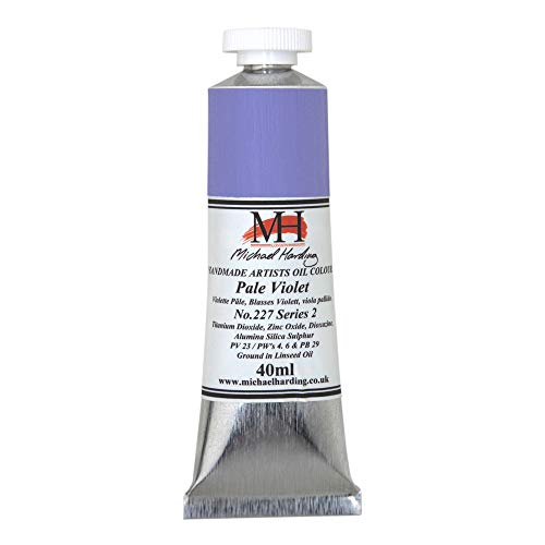 Michael Harding Artist Oil Colours, Pale Violet, 40ml Tube, 22740