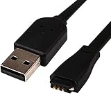 New USB Data Replacement Charger/Charging Cable for Fitbit Force Flex 2 Black