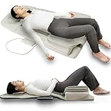 PHONECARE Full Body Stretching Massage Mat with Airbags. 3D Lumbar Traction - Neck, Back, Waist, Hip Relaxation & Pain Relief. Back Heating Massager Pad, Foldable & Portable.