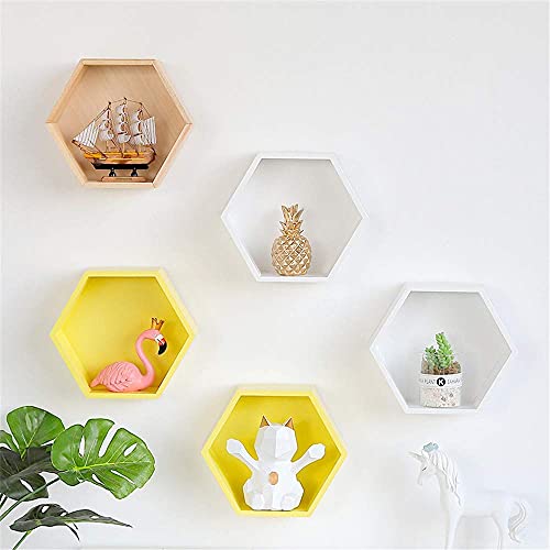 Étagères flottantes bois rustique MU à fixation invisible, texture naturelle modèle A - 3