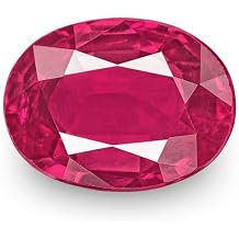 LMDPRAJAPATIS Certified Unheated Untreatet 7.25 Ratti 6.75 Carat A+ Quality Natural Burma Ruby Manik Loose Gemstone