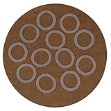 12 Mini Silicone Non Slip Endless Snag Free Hair Bobbles Hair Elastics for Women Girls by Glitz4Girlz (Clear) - Image 4