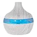JQAM Dyfuzor olejków eterycznych, nawilżacz zapachowy 300 ml, dyfuzor aromaterapeutyczny 11 × 11,5 cm do sypialni w biurze domowym - bez BPA (Color : White)