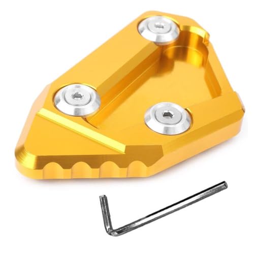Rallonge de béquille GSXR1000 2009-2017 en aluminium CNC anodisé or