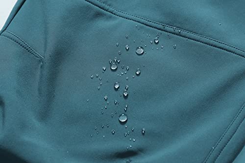 Otu Men's Waterproof Warm Hiking Pants Outdoor Fleece Lined Soft Shell Winter Snow Ski Pants #TOP5