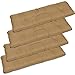 SuperKissen24. Set di 4 Cuscino Lungo per Panchina da Giardino 120x38 cm Resistente e Comodo per Panca da Esterno ed Interno - Beige