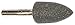 Forney 72465 Mounted Point with Cylindrical Pointed Top, 3/4" by 1-1/4"