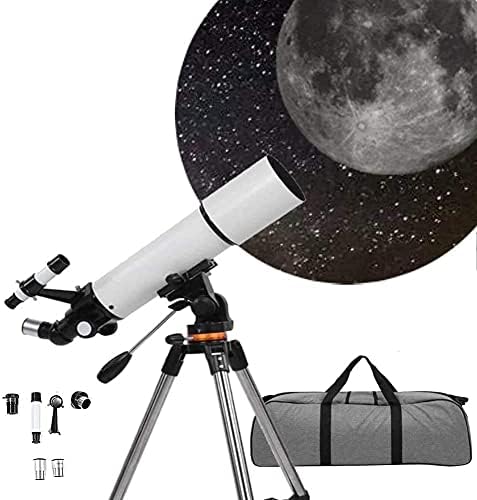 Telescope Astronomical for s 80Mm Aperture 500Mm Focal Length 3X Refractor Magnificatio