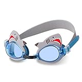 niños nadando en piscina Diseño de ajuste ergonómico 3D: las gafas de natación consideran el tipo como arandela, que se basa en el principio mecánico de la estructura delgada de la carcasa, dispersa la presión de manera efectiva y es cómoda de usar. Además, el diseño curvo de la montura de las gafas de natación, se ajusta perfectamente a sus ojos y evita fugas, mantiene sus ojos alejados de las bacterias en el agua y se mantiene saludable.