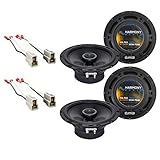 Harmony Audio Compatible with Chevy Aveo 2004-2006 Factory Speaker Replacement Harmony (2) R65 Package New