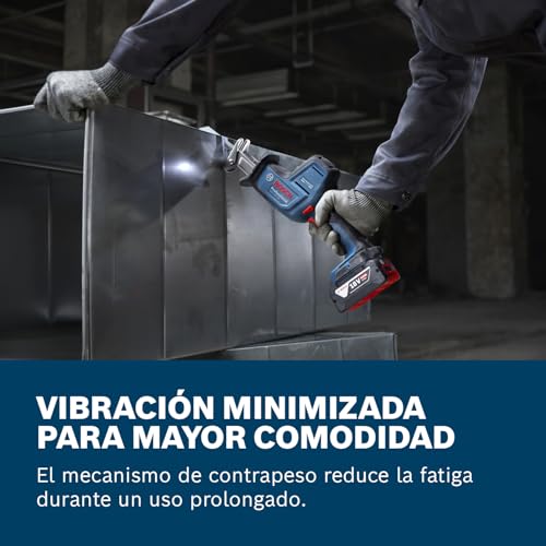 Miniatura 5 de Bosch Professional 18v System Sierra Sable A Batería Gsa 18v-24 Incl. Hoja De Sierra S922ef, S2345x