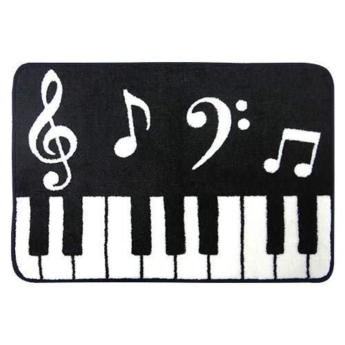 PartyErasers Music Themed Keyboard Design Floor Door Mat