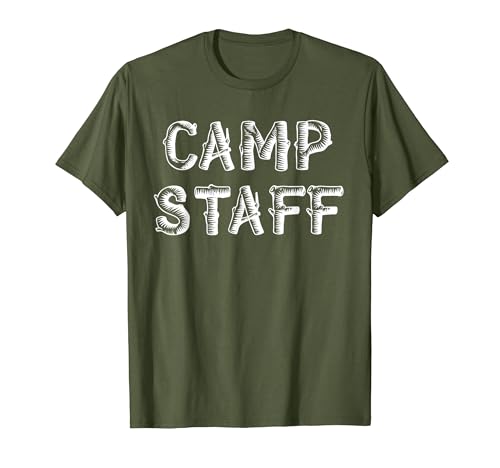 Summer Camp Counselor Staff Camping Trip Youth Men Women T-Shirt