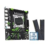 X99 PR9 Motherboard Kit Set LGA 2011-3 Set Xeon E5 2650 V3 CPU and DDR4 16GB(2 * 8GB) Optional Combo usb3.0(Motherboards)
