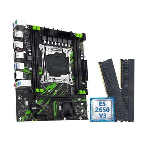 X99 PR9 Motherboard Kit Set LGA 2011-3 Set Xeon E5 2650 V3 CPU and DDR4 16GB(2 * 8GB) Optional Combo usb3.0(Motherboards)