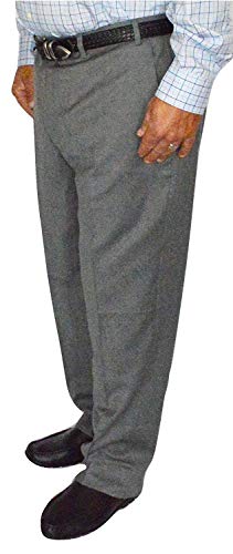 Kirkland Signature Flat Front Men's Wool Dress Pants 32 x 32 Grey