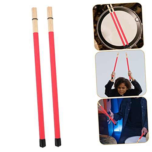 Baquetas de percusión rojas YARNOW 40.5 cm miniatura 2