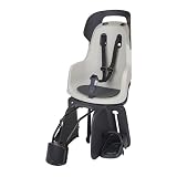 Bobike Unisex-Adult Kindersitz Mini Exclusive Fahrradsitz Hinten, Urban Black, Einheitsgröße