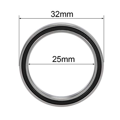 Sourcing map 6705-2RS Profonda Scanalatura Sfera