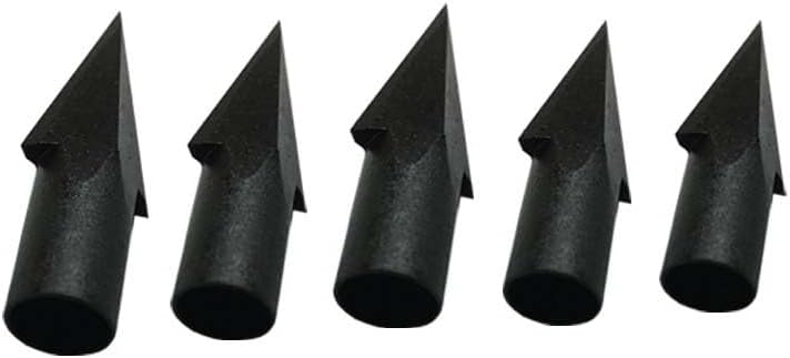 Traditional Broadheads ID 8mm Arrowheads Tips Arrow Metal Points Bow Hunting for Wooden Arrow Bamboo Arrow Archery