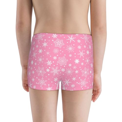 Boys' Cotton Boxer Brief Soft Underwear-Snowflake3