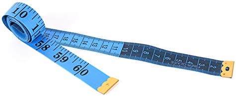 1pcs Random Color 150cm/60 Body Measuring Ruler Sewing Tailor Tape Measure Soft Flat Sewing Ruler Meter Sewing Measuring Tape