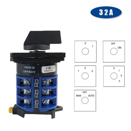 Interrupteur à cames rotatif multiposition 32A triphasé 690V - 2