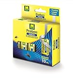 PREBEN 231390 Tira atrapa-Moscas 10 un, Amarillo, 11x14.5x2.5 cm