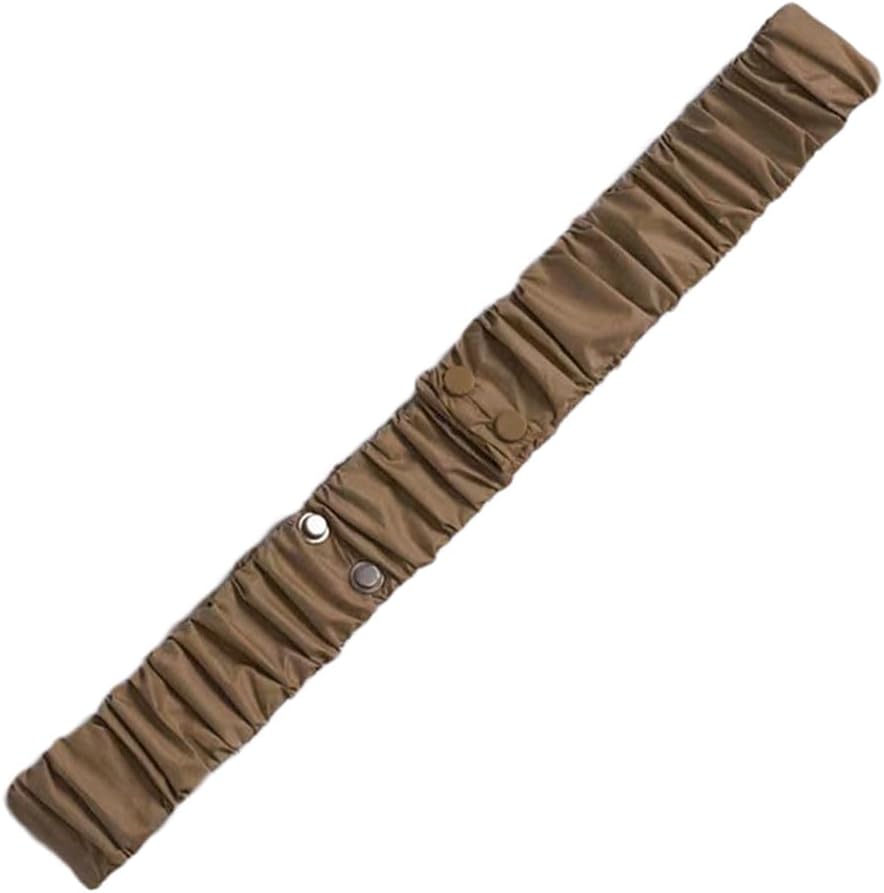 Inzegao Ceinture élastique pour femme - Ceinture extensible pour robe - Ceinture large pour manteau en duvet