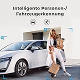 Reolink 3MP Überwachungskamera Aussen Akku WLAN 355°/140° Schwenkbar, 2K Solar IP Kamera Outdoor, Pan Tilt, PIR Bewegungsmelder, KI-Erkennung, 2,4GHz WiFi, 2-Wege-Audio, Argus PT Lite mit Solarpanel - 6