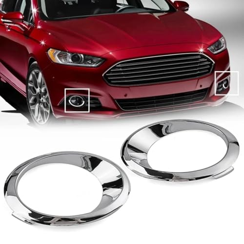Rejilla de luz antiniebla con bisel cromado premium para Ford 5