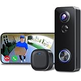 インターホン ワイヤレス 工事不要【全身確認可能・2K 180°超広角】 XTU ドアホン カメラ付き ドアベル テレビドアホン スマホ連動 来訪者の頭から足元までしっかり確認 Alexa/Google Home連携 遠隔監視 双方向通話 家族共有 IP66防塵防水 クラウド/SD保存 日本語サポート