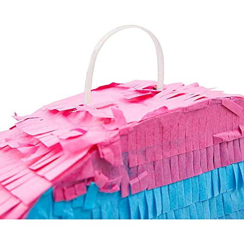 Striped Number 6 Rainbow Pinata For Kids 6-Year-Old Birthday Party Decorations And Supplies, Fiesta, School Events, Anniversary, Festival (Small, 11.3X16.5X3 In) #TOP5