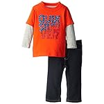 Quiksilver Baby Boys' Two Piece Skater Sleeve and Jean Set