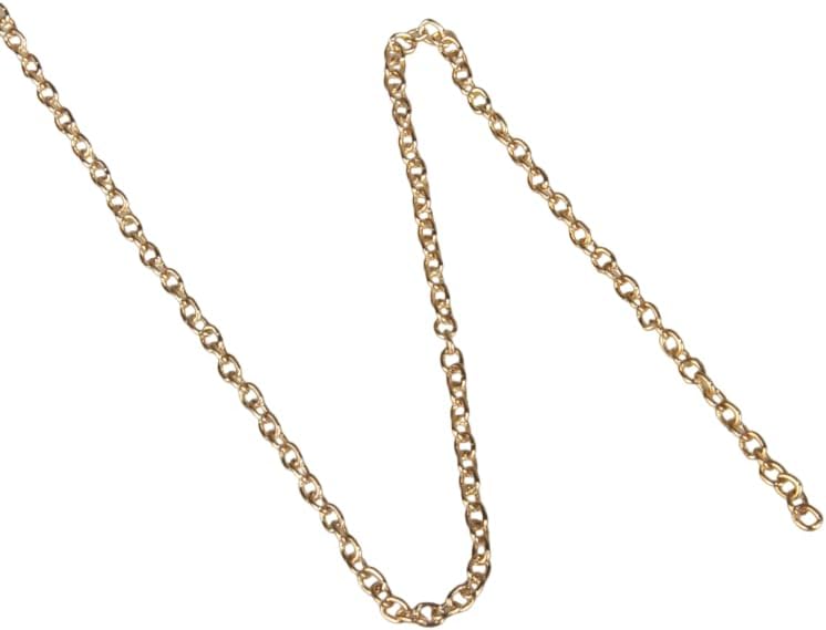 1 Roll 40Ft 2.1mm Cable Link Chain with Lobster Clasps Jump Rings for Necklace Earrings Bracelets Jewelry Making Art Craft (KC Gold) image 5
