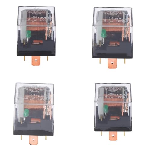 Relé 12V 4 pin 100A para evitar sobrecargas y proteger el motor 4