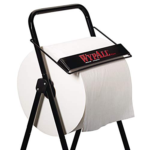 Wypall 80596 Jumbo Roll Dispenser, 16 4/5W X 18 1/2D X 33H, Black #TOP1