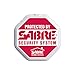 SABRE Wireless Window Glass Vibration Alarm?With?High and Low Sensitivity Settings, 115dB, Audible Up To 700-Feet (213-Meters), Includes SABRE Home Security Decal, Battery Test Button