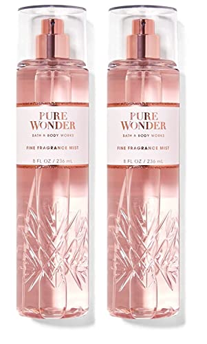 Bath and Body Works Fine Fragrance Mist - Value Pack Lot of 2 (Pure Wonder)