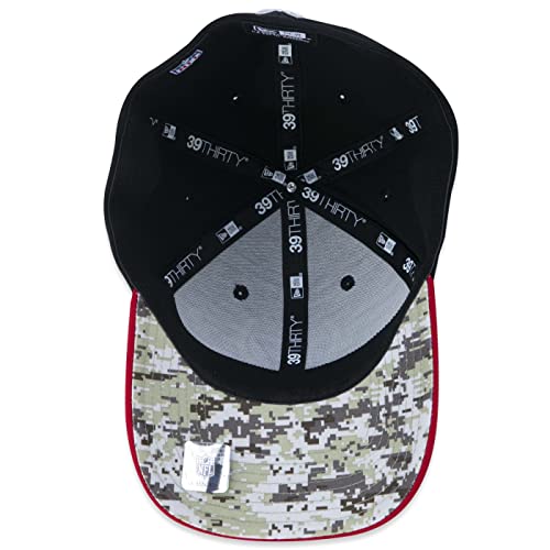 Bone New Era 39THIRTY Tampa Bay Buccaneers Salute To Service 2022 Stretch Fit