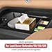 Lower Center Storage Box for 2025-2026 Land Rover Defender 90 110 130 Console Storage Box Interior Organizer Organizer Tray Silicone Protective Pad Decorative Tuning Supplies Accessories (ferrous)